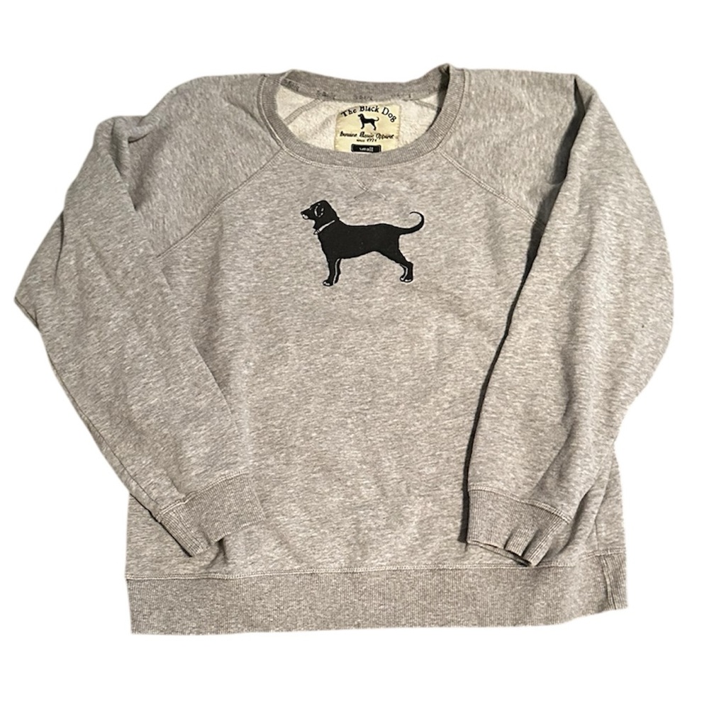 The Black Dog Heather Gray Sweatshirt